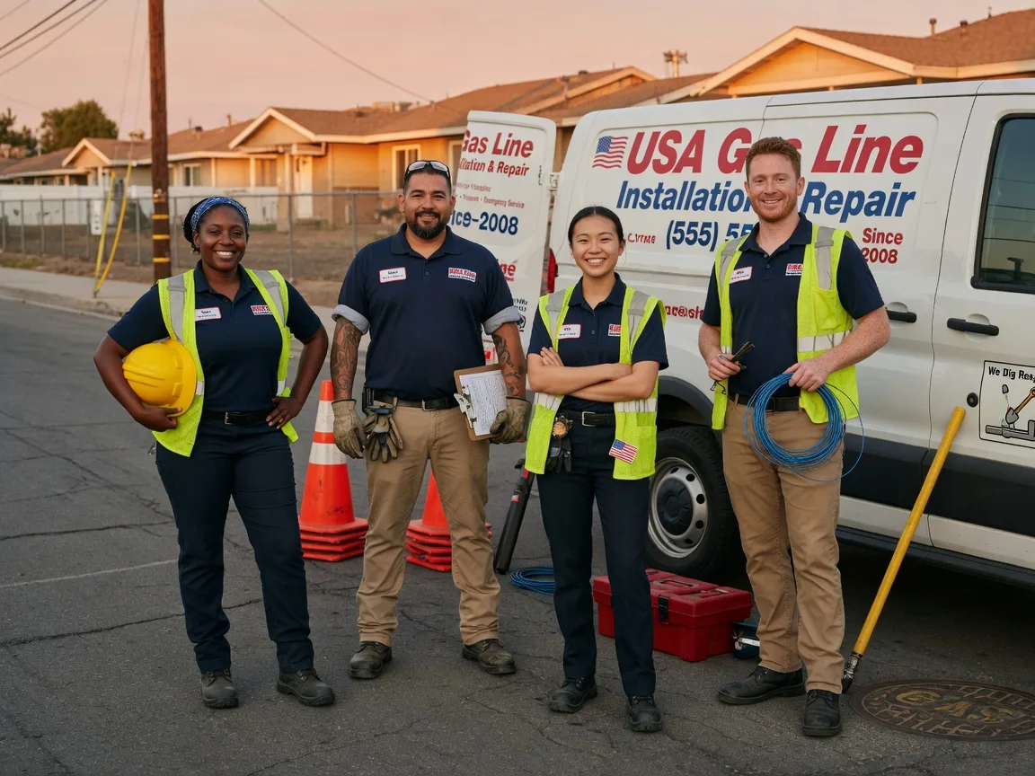 Gas Line Installation company in Coatesville, PA